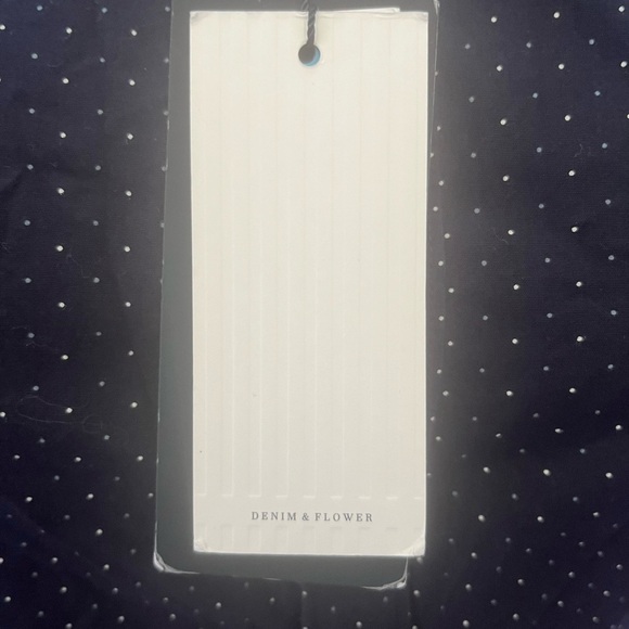 Denim & Flower Blue Casual Button Down Shirt size medium - Picture 8 of 10